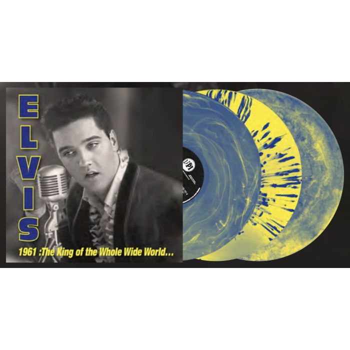 (RSD26) ELVIS PRESLEY - 1961: King of Whole Wild World (SPLATTER, MARBLE & CLOUDY 3xLP)