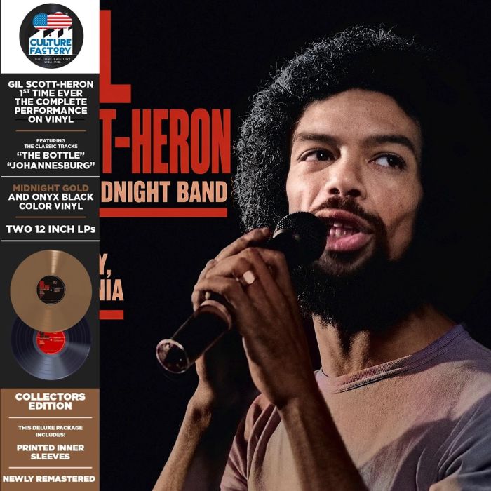 SCOTT-HERON,GIL & THE MIDNIGHT BAND - LIVE AT BERKELEY '78 (GOLD & BLACK VINYL/DELUXE/REISSUE/REMASTERE