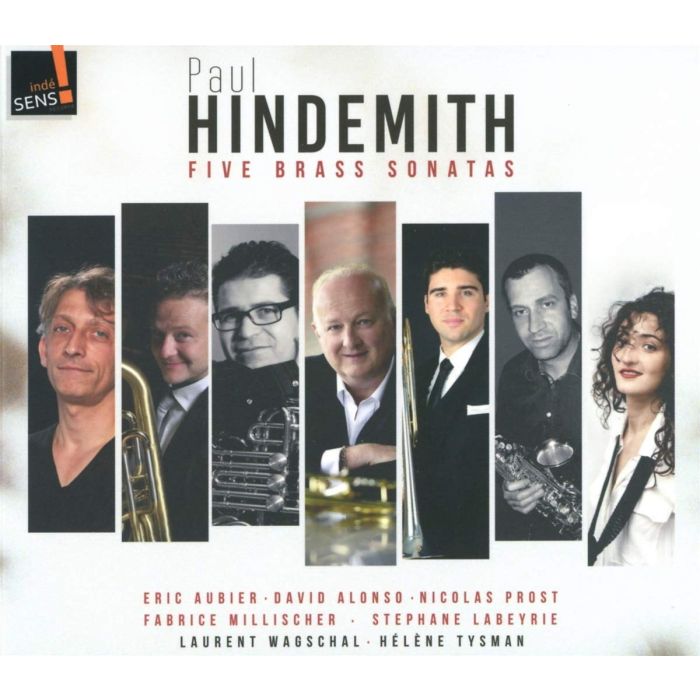 ERIC; DAVID ALONSO; NICOLAS PROST; FABRICE MILLISCHER; STEPHANE LABEYRIE AUBIER - HINDEMITH: FIVE BRASS SONATAS