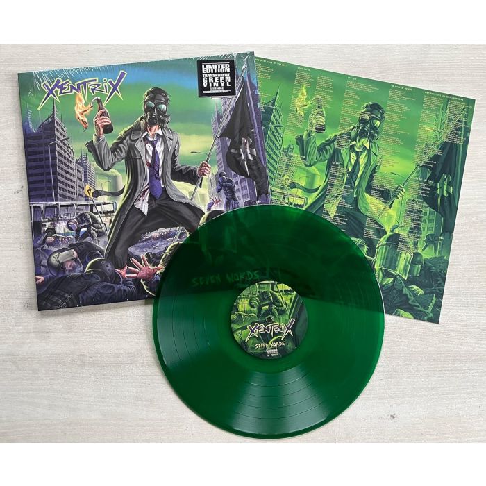 XENTRIX - SEVEN WORDS (TRANSPARENT GREEN VINYL)