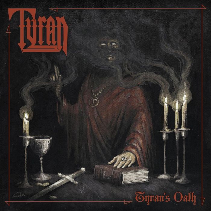 TYRAN - TYRAN'S OATH (ORANGE/BLACK MARBLE VINYL)