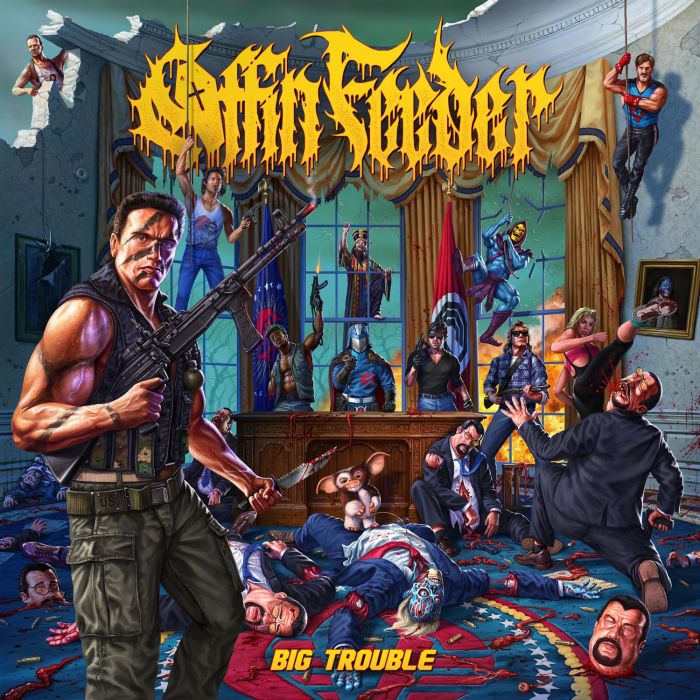 COFFIN FEEDER - BIG TROUBLE (SPLATTER COLOR VINYL)