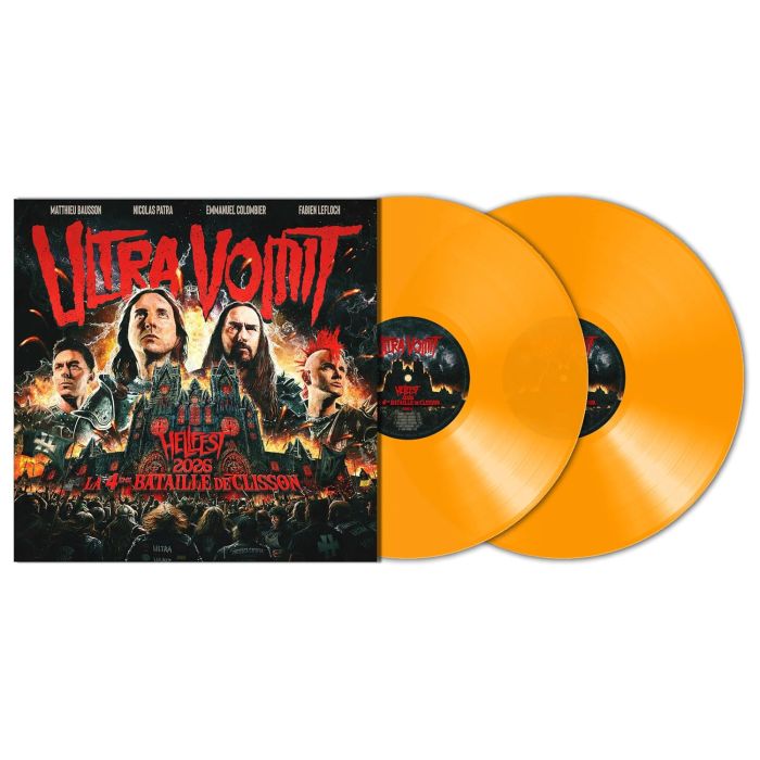 ULTRA VOMIT - HELLFEST 2026: LA QUATRIEME BATAILLE DE CLISSON (ORANGE VINYL/2LP