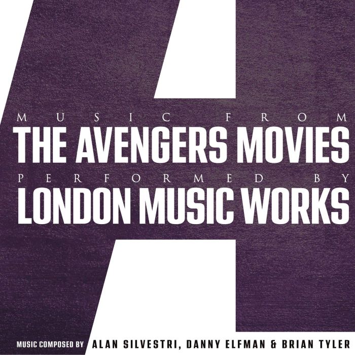 LONDON MUSIC WORKS - MUSIC FROM THE AVENGERS MOVIES (COLORED VINYL)