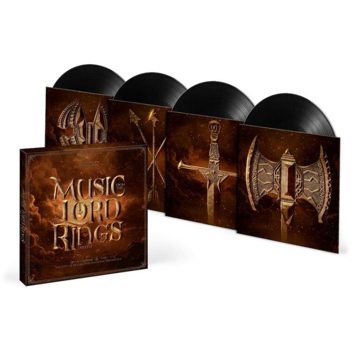 THE CITY OF PRAGUE PHILHARMONIC ORCHESTRA - THE MUSIC FROM LORD OF THE RINGS (4xLP BOX)