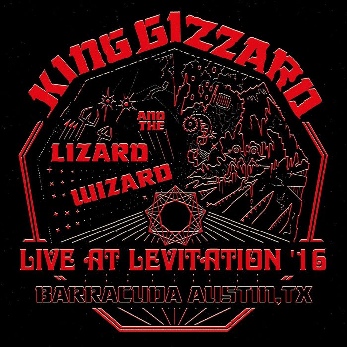 KING GIZZARD & THE LIZARD WIZARD - LIVE AT LEVITATION '16 (RED VINYL)