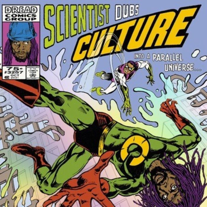 SCIENTIST DUBS CULTURE - INTO A PARALLEL UNIVERSE (HOLOGRAPHIC VINYL)