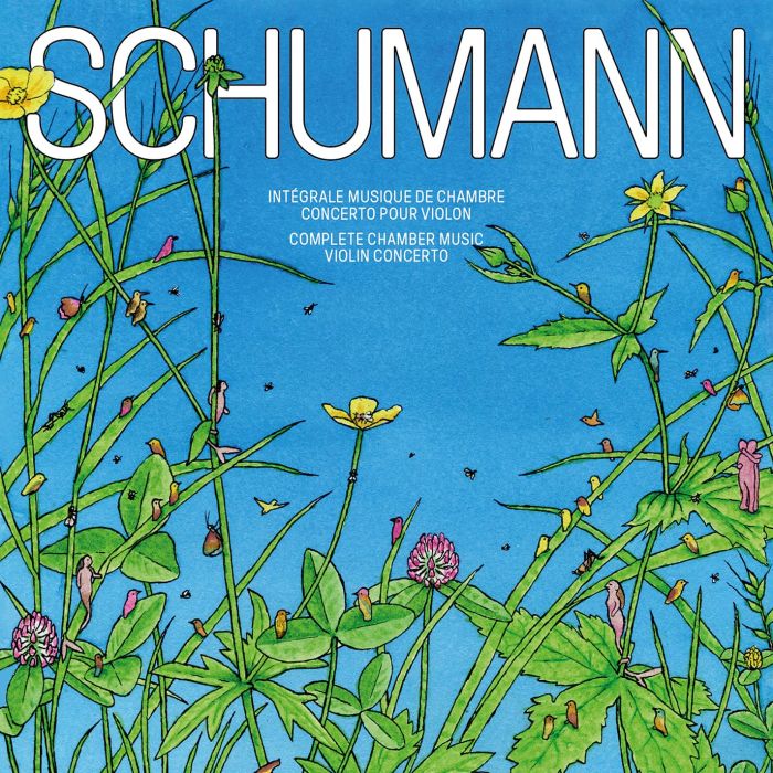 PIERRE FOUCHENNERET - SCHUMANN: COMPLETE CHAMBER MUSIC & VN CON (LIVE)