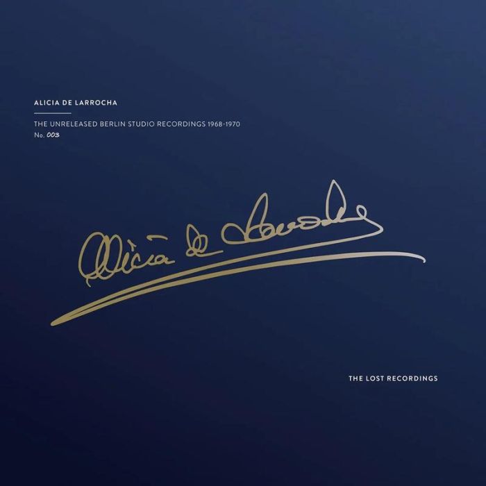 Alicia de Larrocha - The Unreleased Berlin Studio Recordings 1968-1970