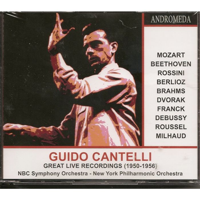 SYM.ORC GIESEKING/FIRKUNSY/NBC - GUIDO CANTELLI - GREAT LIVE RE