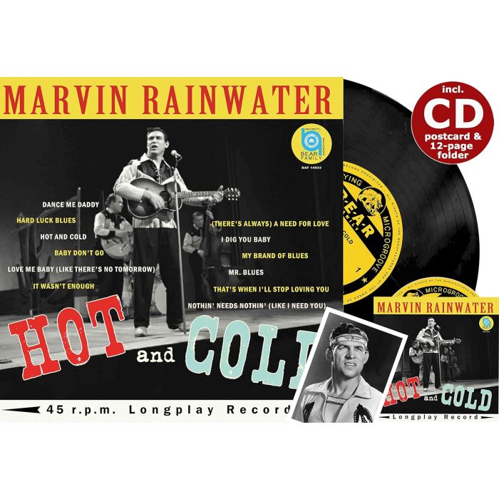 [LP/CD] MARVIN RAINWATER - HOT & COLD