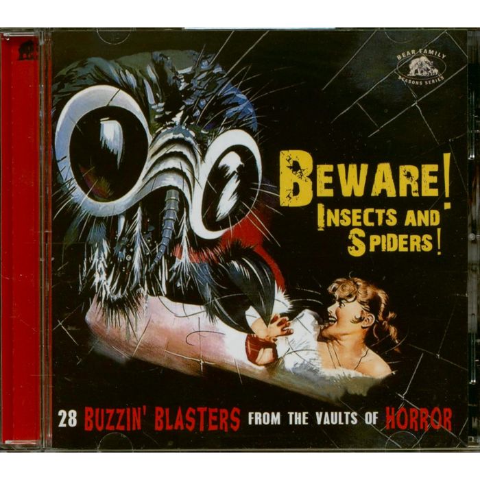 VARIOUS ARTISTS - HALLOWEEN SPECIAL - BEWARE! INSECTS & SPIDERS- 28 BUZZIN BLASTERS