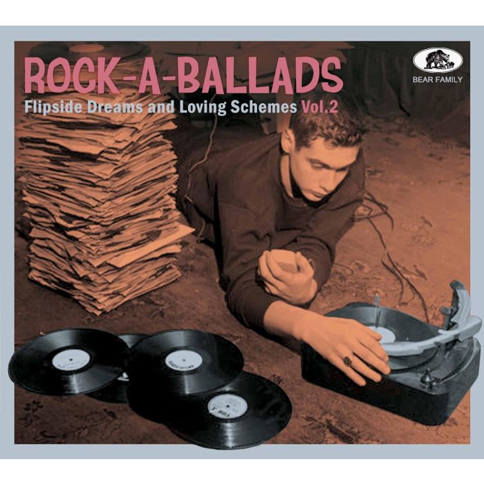 VARIOUS ARTISTS - ROCK-A-BALLADS - FLIPSIDE DREAMS & LOVING SCHEMES VOL. 2