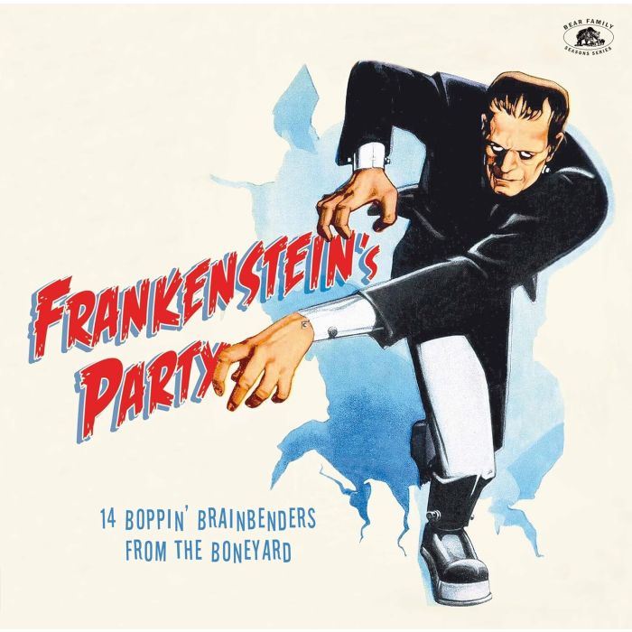 VARIOUS ARTISTS - FRANKENSTEIN'S PARTY - 14 BOPPIN BRAINBENDERS FROM THE BONEYARD