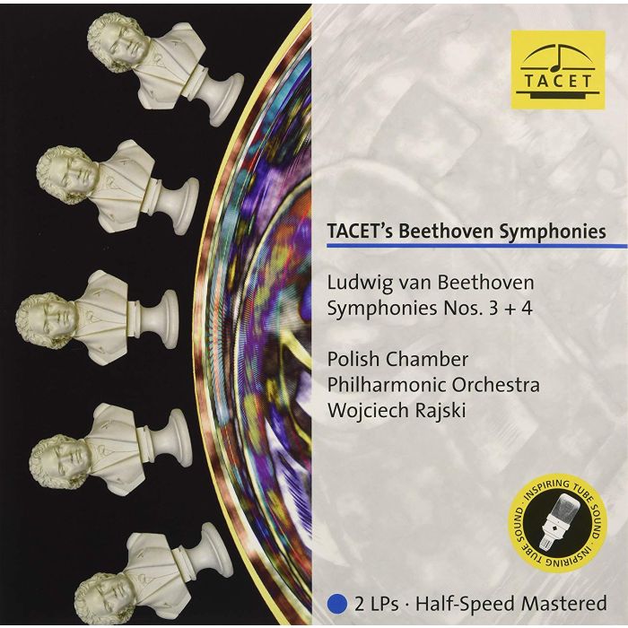 POLISH CHAMBER PHILHARMONIC ORCHESTRA; WOJCIECH RAJSKI - TACET'S BEETHOVEN SYMPHONIES, LUDWIG VAN BEETHOVEN, SYMPHONIES NO