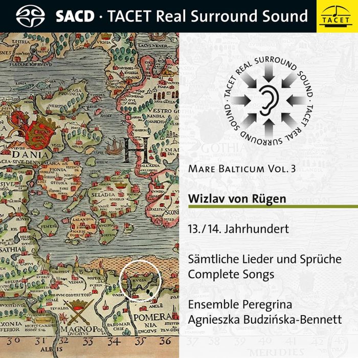 ENSEMBLE PEREGRINA - MARE BALTICUM VOL. 3: WIZLAV VON RUGEN, 13TH & 14TH CENTURY - COM