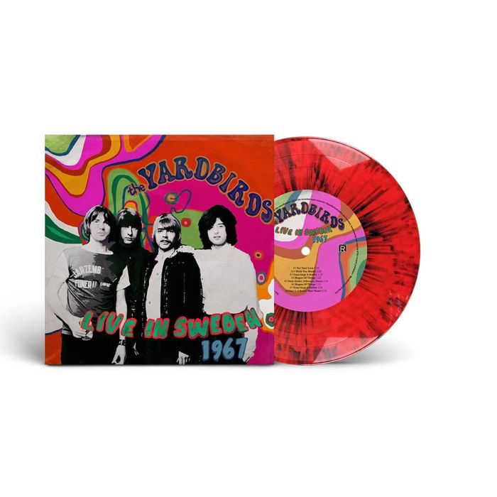 YARDBIRDS - LIVE IN SWEDEN 1967 (RED VINYL)