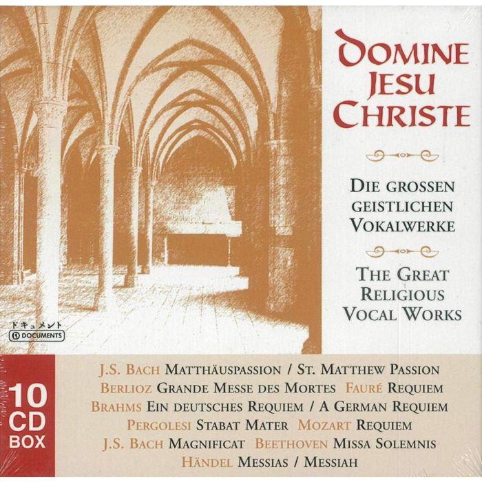 VARIOUS ARTISTS - DOMINE JESU CHRISTE: THE GREAT RELIGIOUS VOCAL WORKS