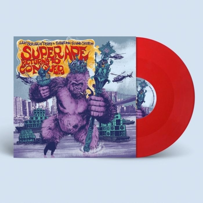 LEE SCRATCH, SUBATOMIC SOUND SYSTEM PERRY - SUPER APE RETURNS TO CONQUER (RED VINYL)