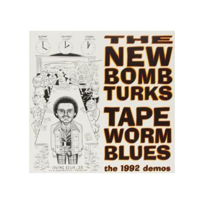 NEW BOMB TURKS - TAPEWORM BLUES (DL CARD)