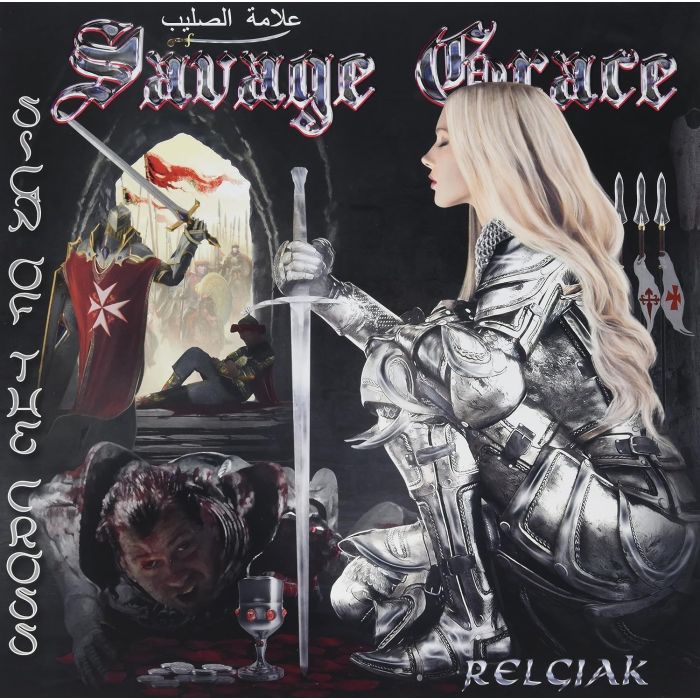 SAVAGE GRACE - SIGN OF THE CROSS (RED VINYL)