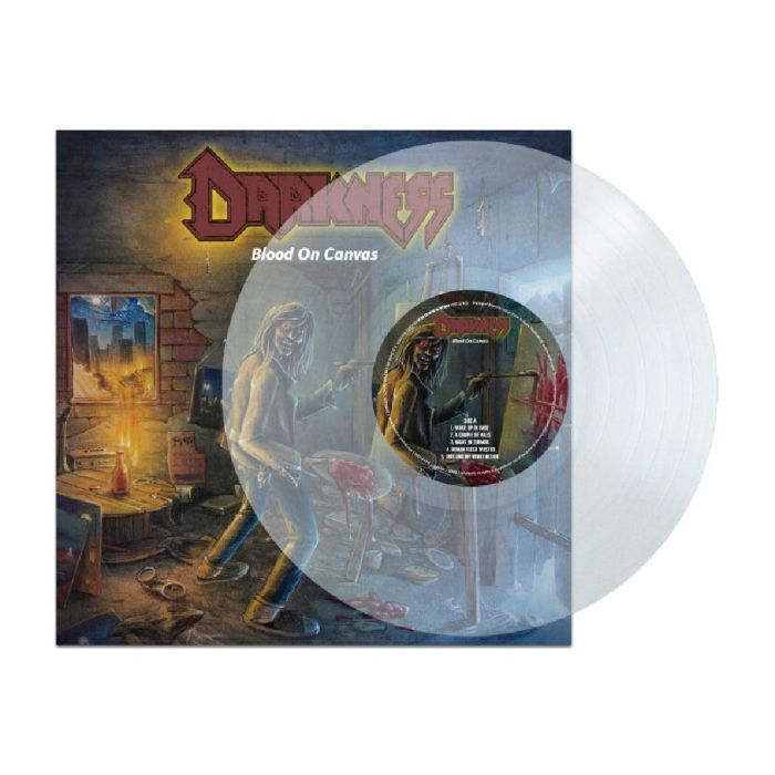 DARKNESS - BLOOD ON CANVAS (CLEAR VINYL)