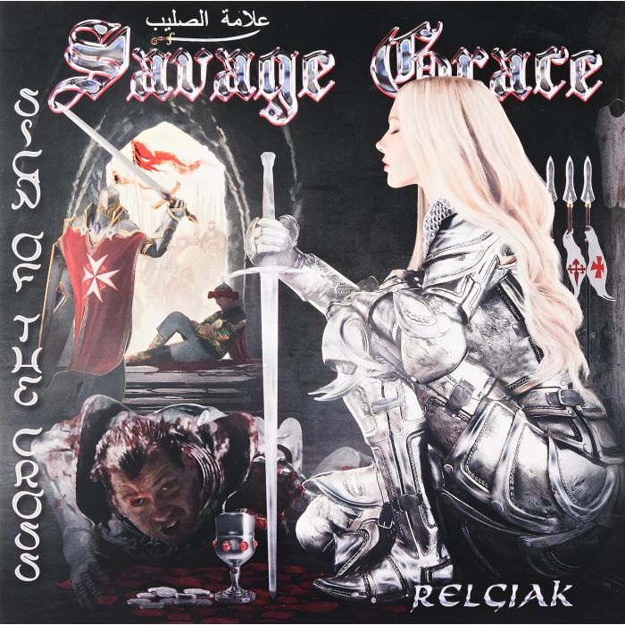SAVAGE GRACE - SIGN OF THE CROSS (CLEAR VINYL)