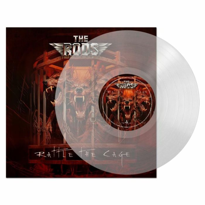 RODS - RATTLE THE CAGE (CLEAR VINYL)