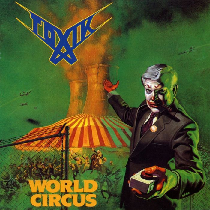 TOXIK - WORLD CIRCUS RE-RELEASE (GREEN/BLACK VINYL)