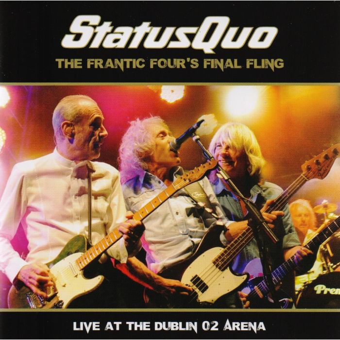 STATUS QUO - FRANTIC FOUR'S FINAL FLING-LIVE IN DUBLIN (BLU-RAY& CD)