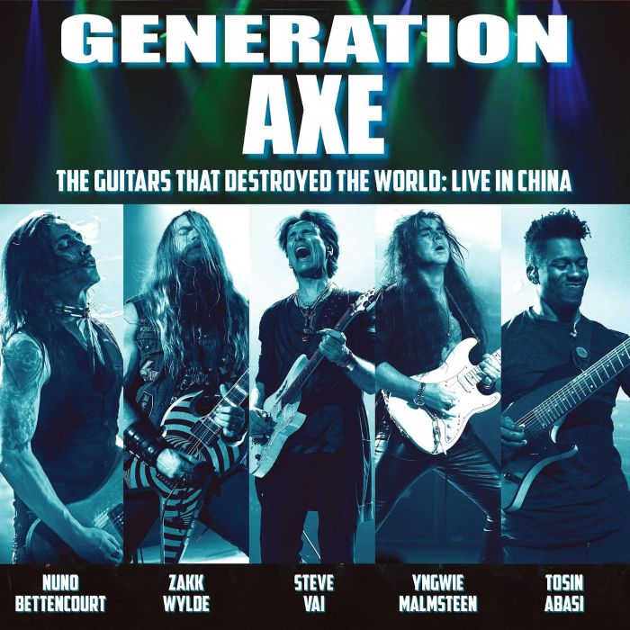 VAI; WYLDE; MALMSTEEN; BETTENCOURT; ABASI - GENERATION AXE: GUITARS THAT DESTROYED THAT WORLD – LIVE IN CHINA