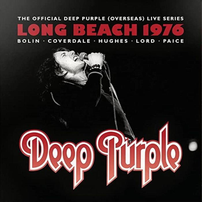 DEEP PURPLE - LONG BEACH 1976 (WHITE VINYL)