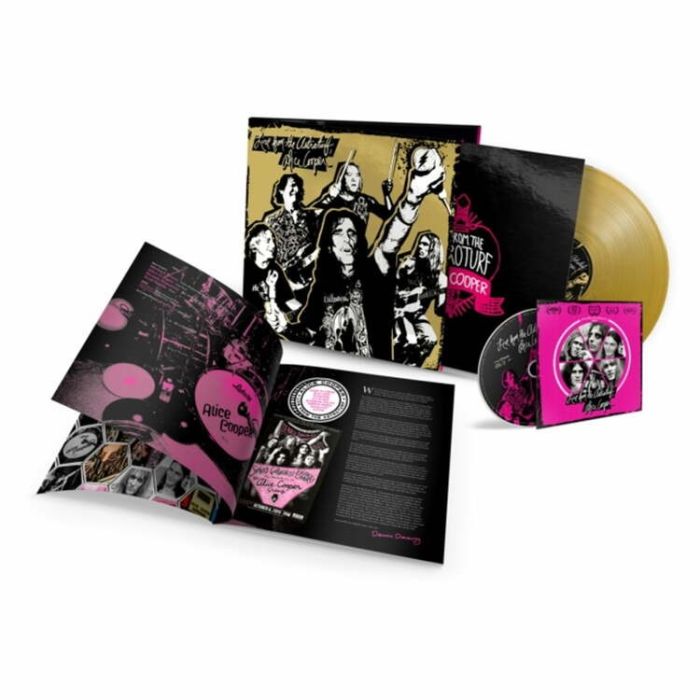 ALICE COOPER - LIVE FROM THE ASTROTURF (GOLD VINYL/DVD)