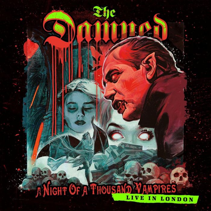DAMNED - NIGHT OF A THOUSAND VAMPIRES (LIMITED CRYSTAL CLEAR/180G)