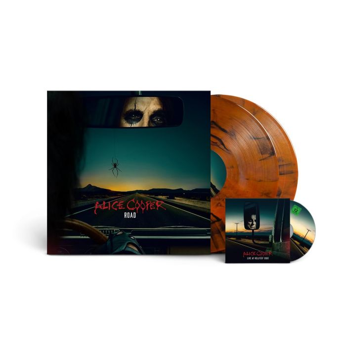 ALICE COOPER - ROAD (ORANGE MARBLED VINYL/2LP/DVD)
