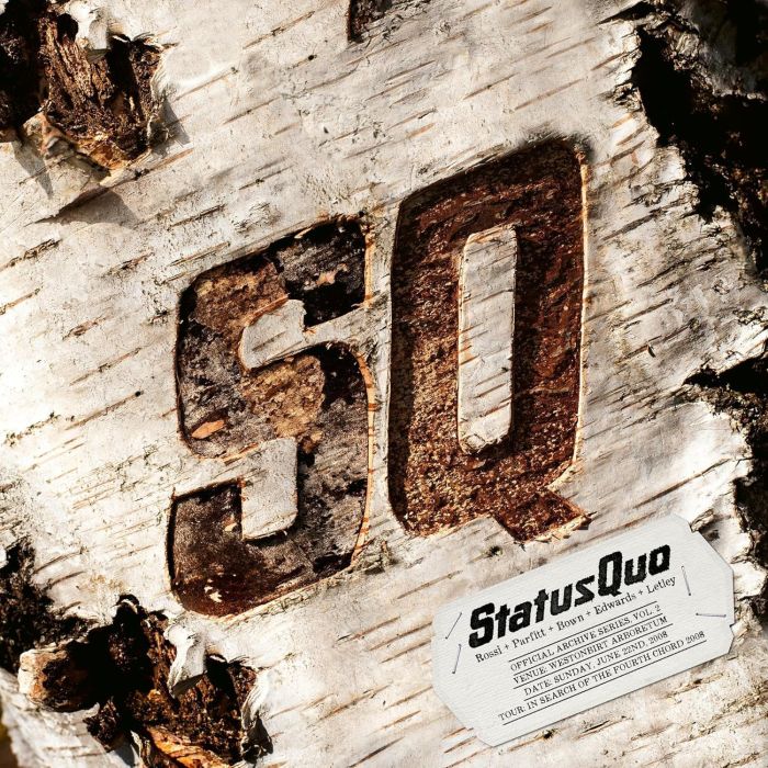 STATUS QUO - OFFICIAL ARCHIVE SERIES VOL. 3 - LIVE AT WESTONBIRT ARBORETUM (3L