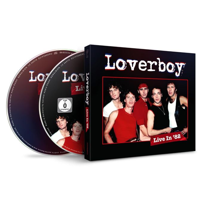 [CD/BLU-RAY] LOVERBOY - LIVE IN 82
