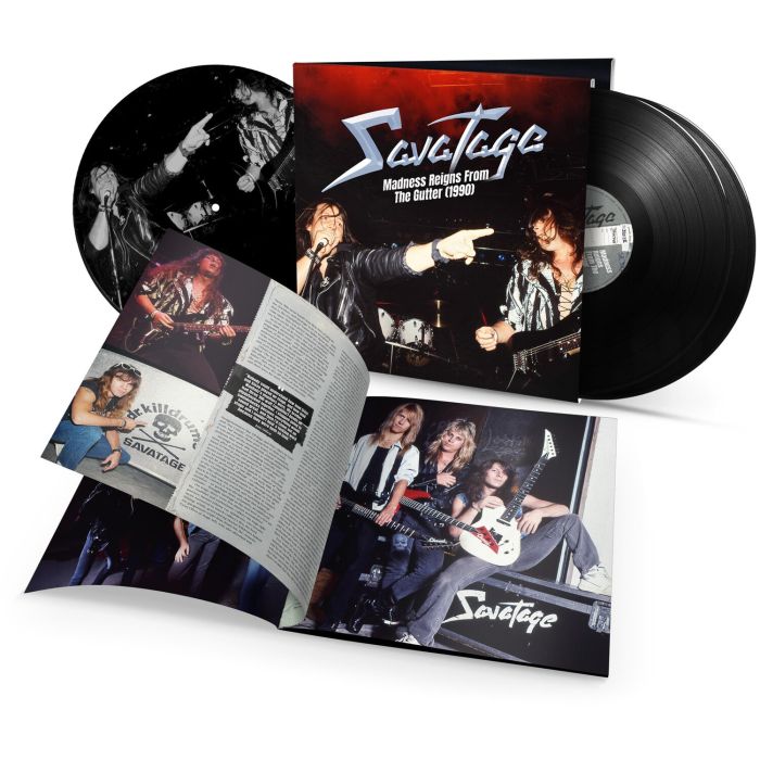 SAVATAGE - MADNESS REIGNS FROM THE GUTTER (1990) (ETCHED SIDE F/180G)