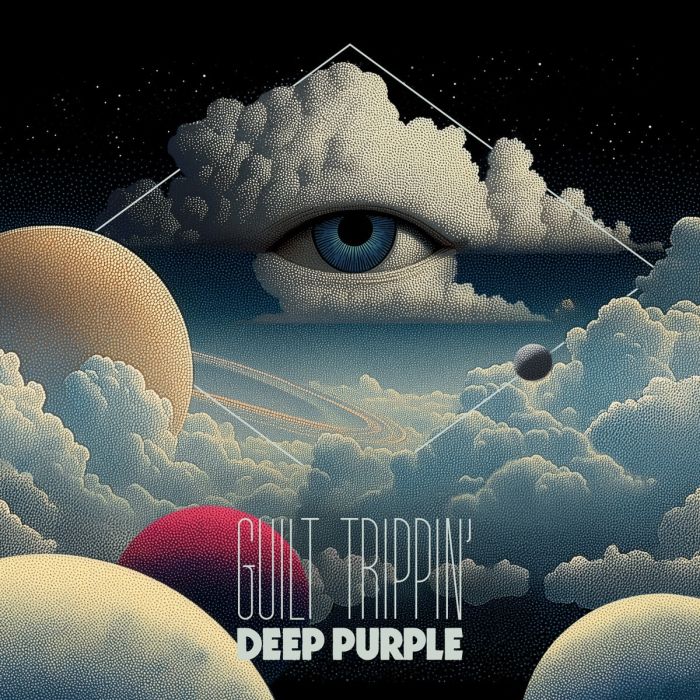 DEEP PURPLE - GUILT TRIPPIN (MAXI-SINGLE/SILVER/BLUE SPLATTER VINYL/EP)