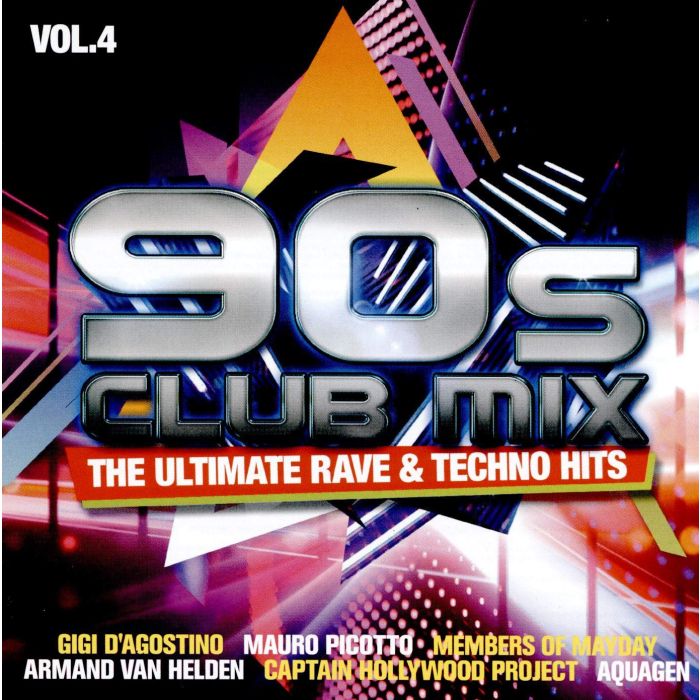 VARIOUS ARTISTS - 90S CLUB MIX VOL. 4 - THE ULTIMATIVE RAVE & TECHNO HITS