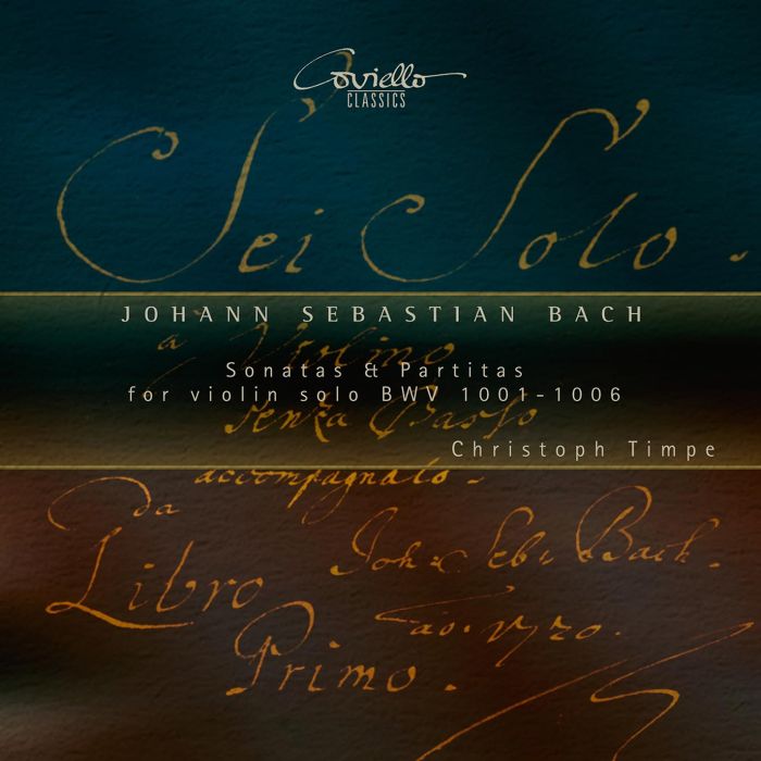 BACH,J.S. / TIMPE - SONATAS & PARTITAS FOR VIOLIN SOLO, BWV