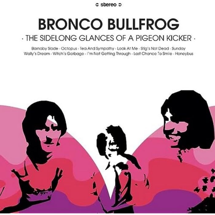BRONCO BULLFROG - SIDELONG GLANCES OF A PIGEON KICKER