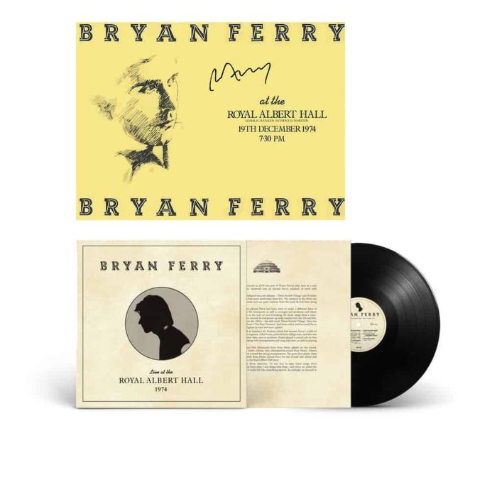 BRYAN FERRY - LIVE AT THE ROYAL ALBERT HALL 1974