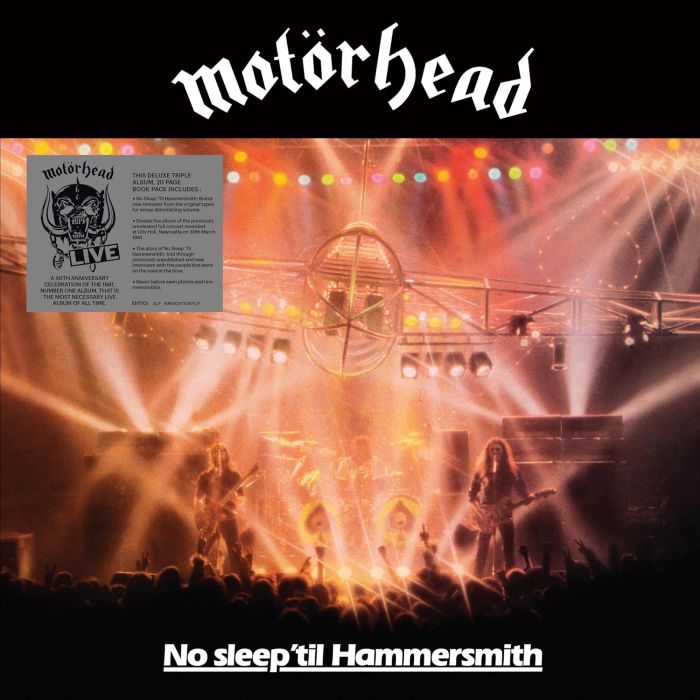 MOTORHEAD - NO SLEEP 'TIL HAMMERSMITH (3LP)