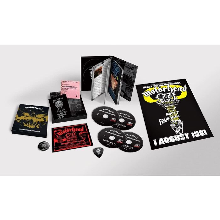 MOTORHEAD - NO SLEEP 'TIL HAMMERSMITH (4CD BOX SET)