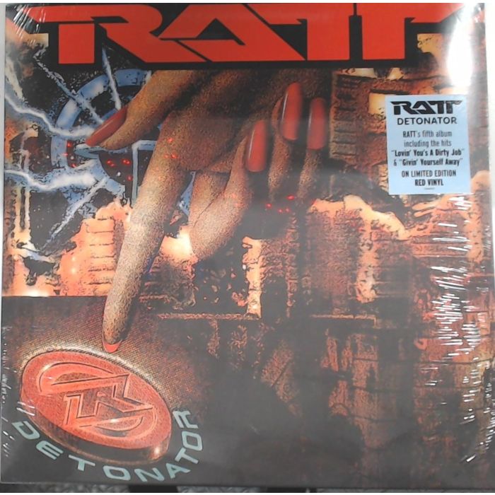 RATT - DETONATOR (RED VINYL)