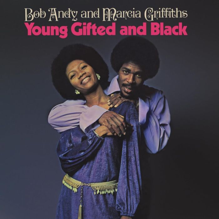 BOB & MARCIA - YOUNG GIFTED & BLACK (RED VINYL)