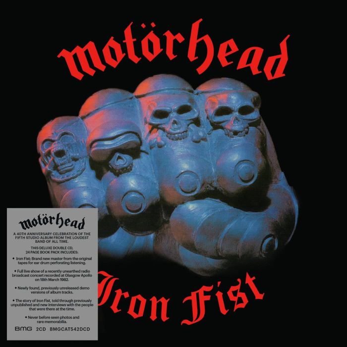 MOTORHEAD - IRON FIST (40TH ANNIVERSARY EDITION/DELUXE)