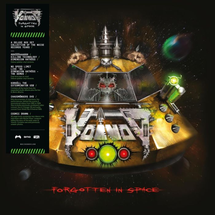 VOIVOD - FORGOTTEN IN SPACE (SPLATTER VINYL/BOOK/USB)