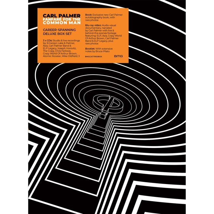 [BLU-RAY/CD] CARL PALMER - FANFARE FOR THE COMMON MAN